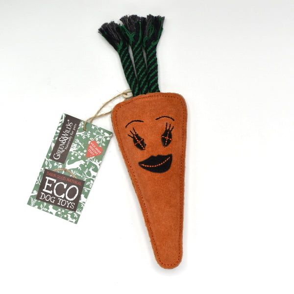 Eco-Toy Candice Carrot for Dogs – The Woof Club